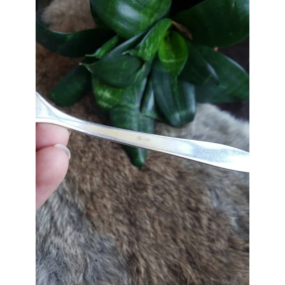 Rostfrei Solingen‎ Small Cold Meat Fork 100 Silverplate Flatware | Vintage